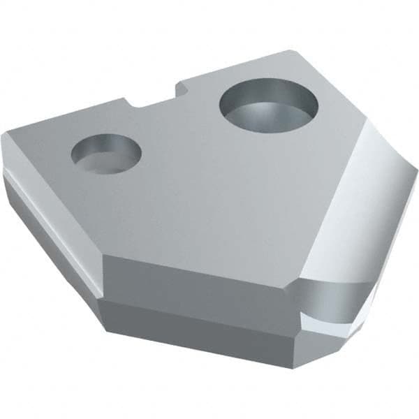 Allied Machine and Engineering - 21/32" Diam 90° Seat Size 0 Spade Drill Insert - Exact Industrial Supply