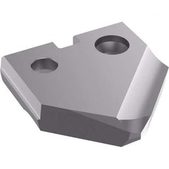 Allied Machine and Engineering - 55/64" Diam 90° Seat Size 1 Spade Drill Insert - Exact Industrial Supply