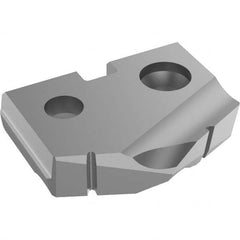 Allied Machine and Engineering - 22.5mm Diam 132° Seat Size 1 Spade Drill Insert - Exact Industrial Supply