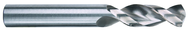 25/64 Dia. x 3-1/4 OAL - High Speed Steel-135° Split Point-Parabolic Screw Machine Drill - Exact Industrial Supply