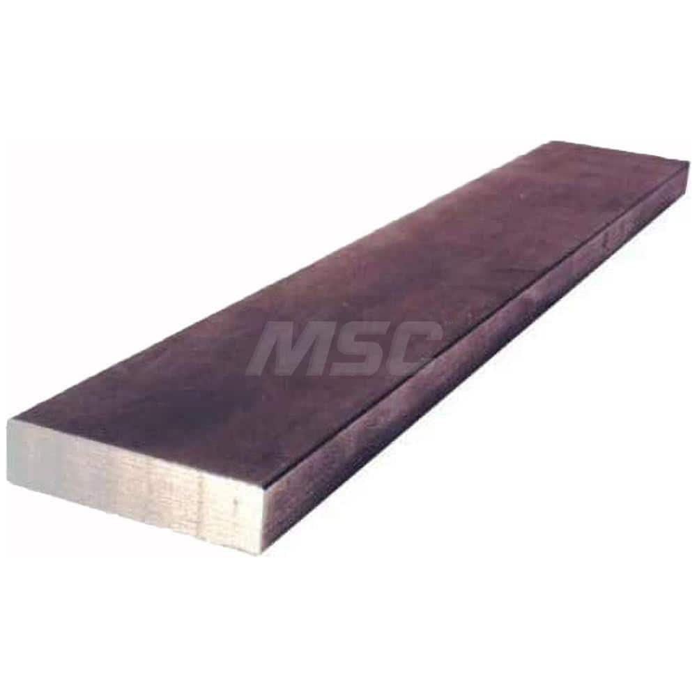 Value Collection - Steel Rectangular Bars; Thickness (Inch): 3/8 ; Width (Inch): 7/8 ; Length (Inch): 72 ; Material Specification: 1018 ; Additional Information: Grade Color Code: Brown - Exact Industrial Supply