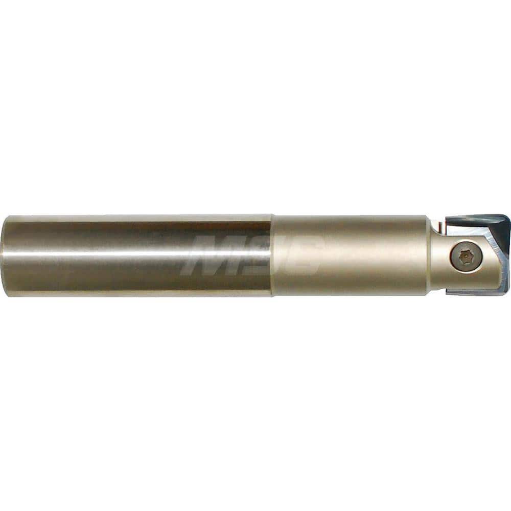 Indexable Ball Nose End Mills; Cutting Diameter (mm): 16; Maximum Depth of Cut (Decimal Inch): 0.5906; Maximum Depth of Cut (mm): 15.00; Shank Type: Straight Shank; Shank Diameter (mm): 16.0000; Toolholder Style: i-Xmill; Number of Ball Nose Inserts Used