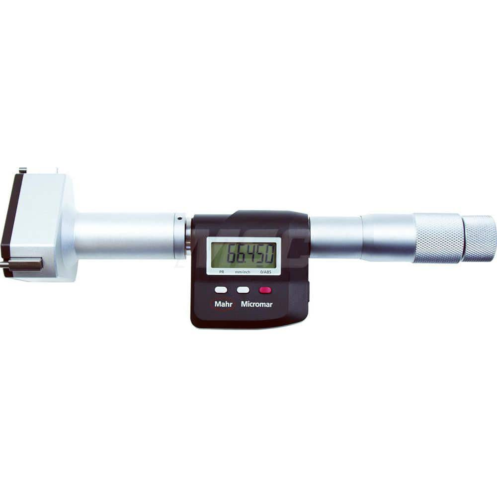 Mahr - Electronic Inside Micrometers; Minimum Measurement (Inch): 0.3125 ; Minimum Measurement (mm): 8 ; Minimum Measurement (Decimal Inch): 0.3125 ; Maximum Measurement (Inch): 0.4000 ; Maximum Measurement (Decimal Inch): 0.4000 ; Maximum Measurement (m - Exact Industrial Supply