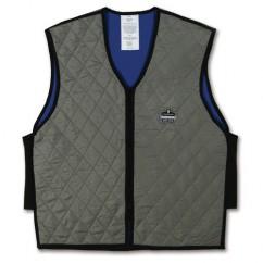 6665 M GRAY EVAP COOLING VEST - Exact Industrial Supply