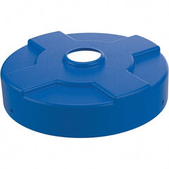 Vestil - Trash Can & Recycling Container Lids Lid Shape: Round Container Shape: Round - Exact Industrial Supply