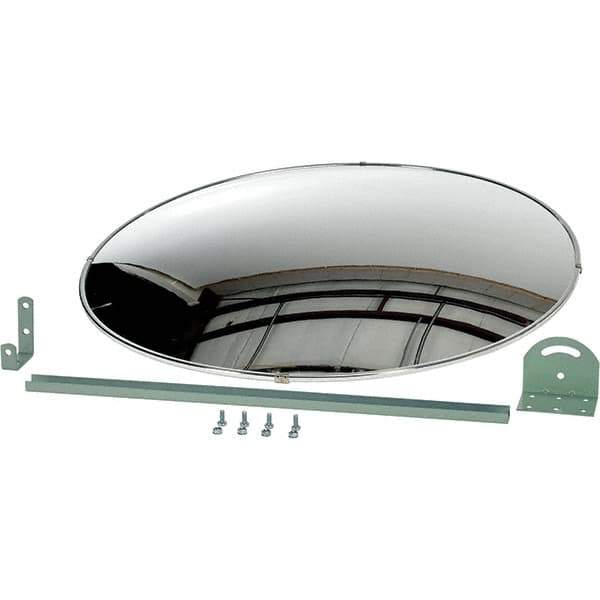 Vestil - Safety, Traffic & Inspection Mirrors Type: Convex Mirrors Shape: Round - Exact Industrial Supply