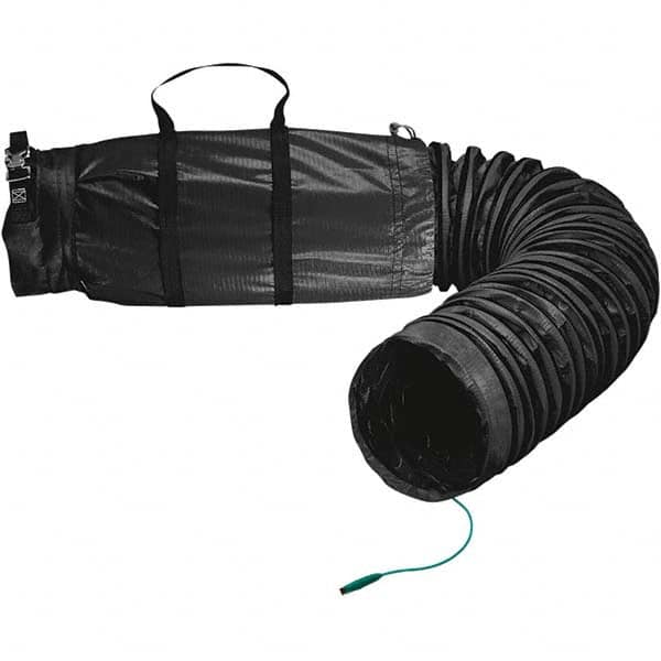 Ventilation Ducting, Vents & Fittings; Duct Type: Hose; Connector Type: Pull Strap; For Use With: 8″ Explosion Proof Blower; Length (Feet): 15.00; 15.0 ft; Length (Inch): 15.0 ft; Diameter (Inch): 8 in; For Use With: 8″ Explosion Proof Blower; Overall Len