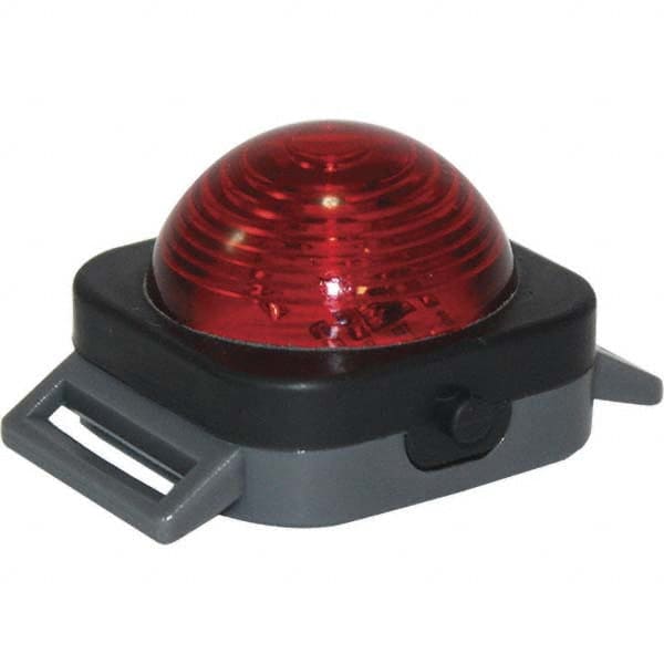 Railhead Corporation - Strobe & Flashing Lights Light Type: Flashing, Steady Lens Color: Red - Exact Industrial Supply