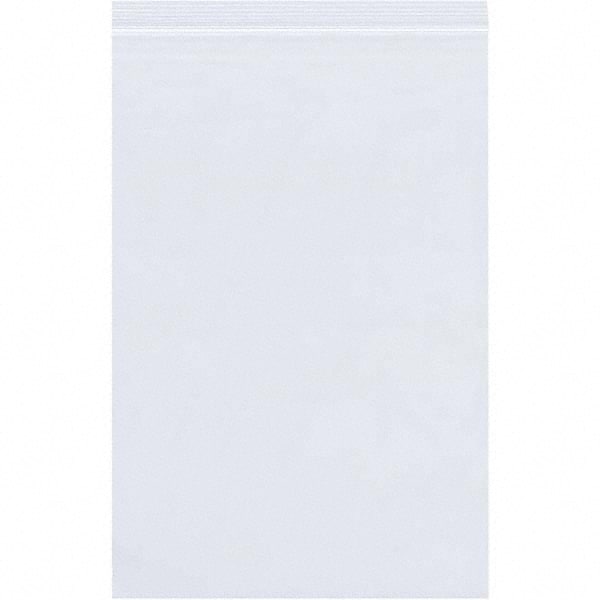 Value Collection - Pack of (1,000), 8 x 10" 4 mil Reclosable Poly Bags - Exact Industrial Supply