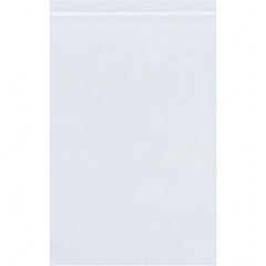 Value Collection - Pack of (1,000), 8 x 10" 4 mil Reclosable Poly Bags - Exact Industrial Supply