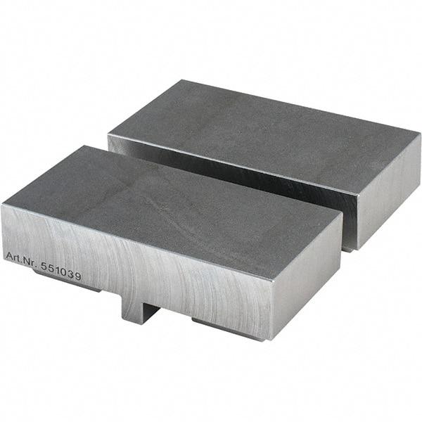 Piranha Clamp - Vise Jaw Sets Jaw Width (mm): 41.00 Set Type: Standard - Exact Industrial Supply