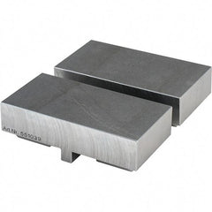 Piranha Clamp - Vise Jaw Sets Jaw Width (mm): 41.00 Set Type: Standard - Exact Industrial Supply