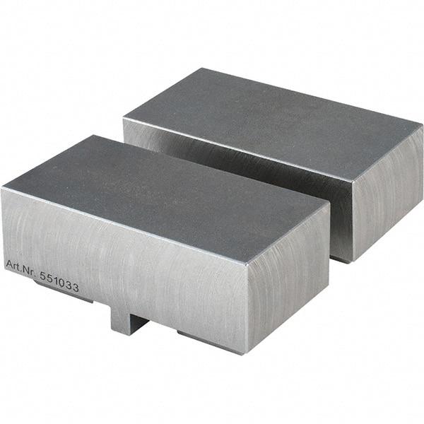 Piranha Clamp - Vise Jaw Sets Jaw Width (mm): 41.00 Set Type: Standard - Exact Industrial Supply