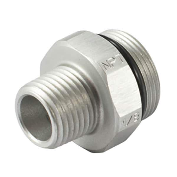 Piranha Cooling Line - Coolant Hose Adapters, Connectors & Sockets Type: Connector Hose Inside Diameter (Inch): 1/8 - Exact Industrial Supply