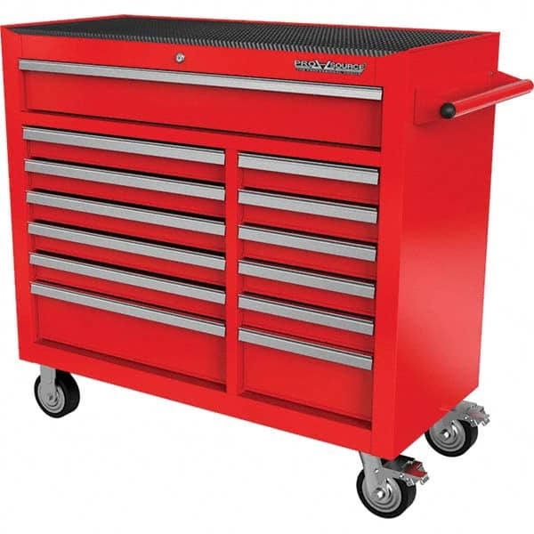 PRO-SOURCE - 13 Drawer 1,540 Lb Capacity Steel Tool Roller Cabinet - Exact Industrial Supply