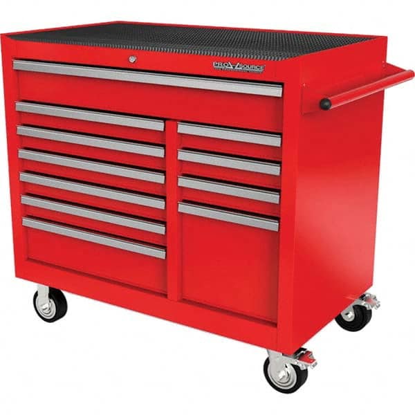 PRO-SOURCE - 11 Drawer 1,540 Lb Capacity Steel Tool Roller Cabinet - Exact Industrial Supply