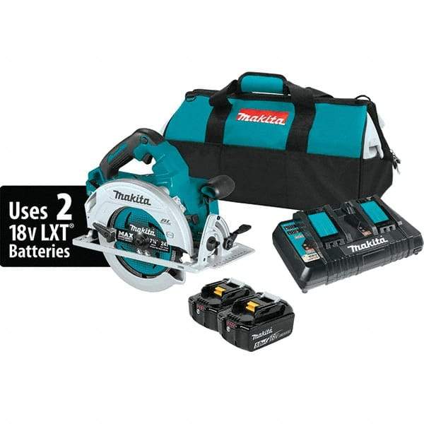 Makita - Cordless Circular Saws Voltage: 36 Battery Chemistry: Lithium-Ion - Exact Industrial Supply