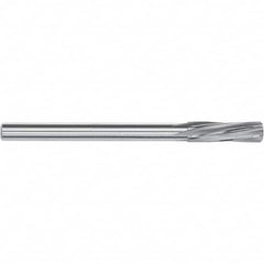 Magafor - 10.98mm Solid Carbide 6 Flute Chucking Reamer - Exact Industrial Supply