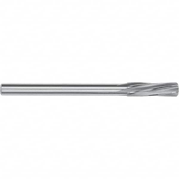 Magafor - 11.17mm Solid Carbide 6 Flute Chucking Reamer - Exact Industrial Supply