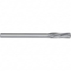 Magafor - 11.17mm Solid Carbide 6 Flute Chucking Reamer - Exact Industrial Supply