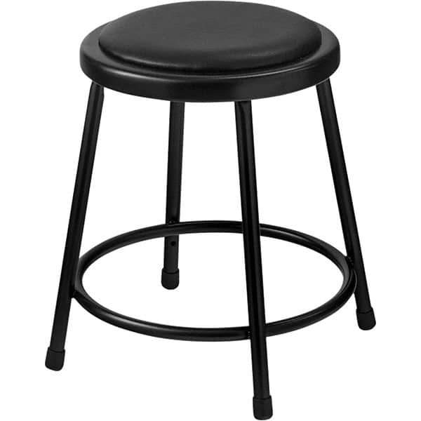 NPS - Stationary Stools Type: Fixed Height Stool Base Type: Steel - Exact Industrial Supply