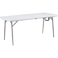 NPS - Folding Tables Type: Folding Tables Length (Inch): 72 - Exact Industrial Supply