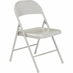 NPS - Folding Chairs Pad Type: Folding Chair Material: Steel - Exact Industrial Supply