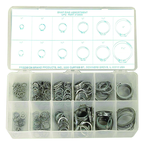 300 Pc. Snap Ring Assortment - Exact Industrial Supply
