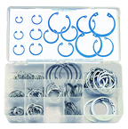 150 Pc. Housing Ring Assortment - Exact Industrial Supply