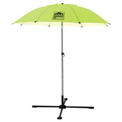 6100 Lime Lightweight Industrial Umbrella - Exact Industrial Supply