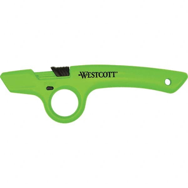 Westcott - Utility Knives, Snap Blades & Box Cutters Type: Safety Cutter Blade Type: Retractable - Exact Industrial Supply