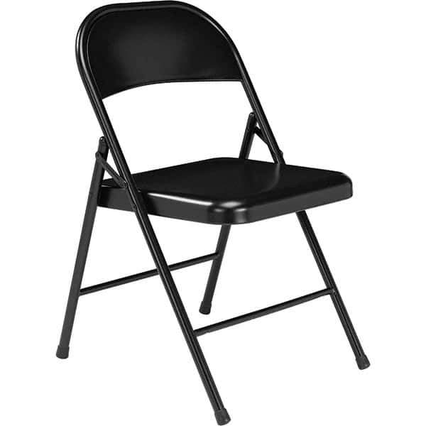 NPS - Folding Chairs Pad Type: Folding Chair Material: Steel - Exact Industrial Supply