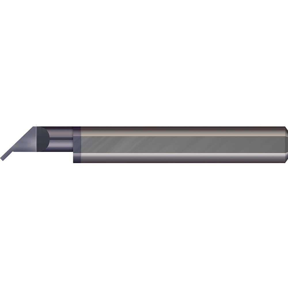 Micro 100 - Grooving Tools; Grooving Tool Type: Undercut ; Material: Solid Carbide ; Shank Diameter (Decimal Inch): 0.3125 ; Shank Diameter (Inch): 5/16 ; Groove Width (Decimal Inch): 0.0500 ; Projection (Decimal Inch): 0.0830 - Exact Industrial Supply