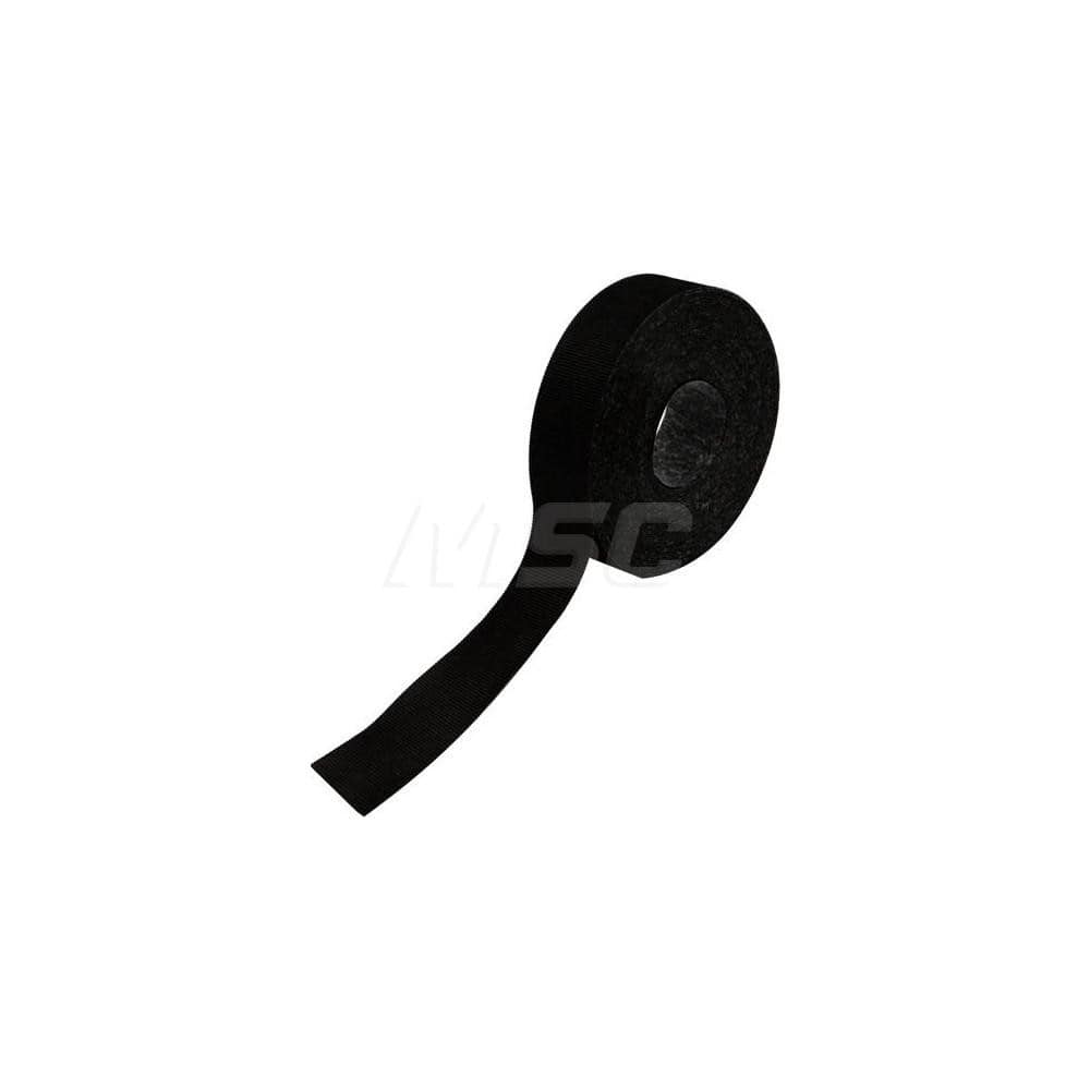 Cable Tie: 30″ Long, Black, Polyester & Polyethylene, Reusable