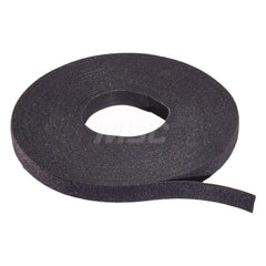 Cable Tie: 75″ Long, Black, Nylon & Polyethylene, Reusable