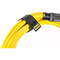 Cable Tie: 0.38″ Long, Multi-Color, Nylon, Reusable