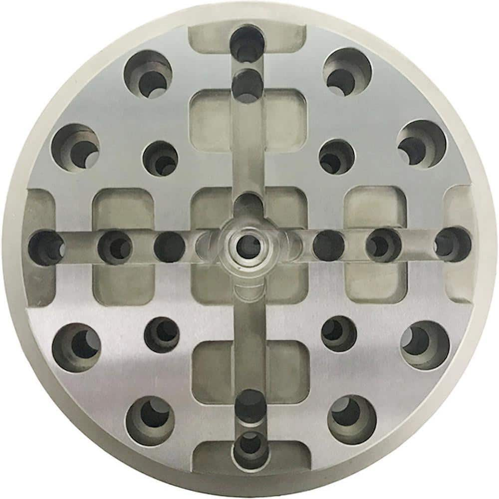 EDM Clamping Pallets; System Compatibility: System 3R; Series: RHS Macro; Pallet Shape: Round; Plate Width/Diameter (mm): 156.00; Plate Length (mm): 156.00; Plate Thickness (mm): 35.00; Material: Steel; Hardened: Yes; Automatic Tool Changeable: Yes; Flush