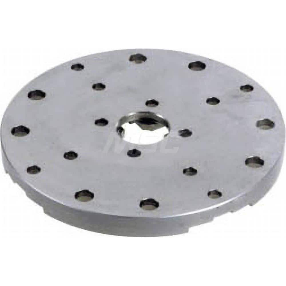 EDM Clamping Pallets; System Compatibility: System 3R; Series: RHS Macro; Pallet Shape: Round; Plate Width/Diameter (mm): 142.00; Plate Length (mm): 142.00; Plate Thickness (mm): 12.50; Material: Steel; Hardened: Yes; Automatic Tool Changeable: Yes; Flush