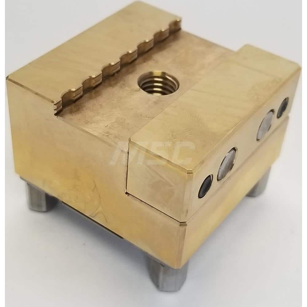 EDM Electrode Holders; System Compatibility: Erowa ITS; Holder Size: U30; Maximum Electrode Size (mm): 40; Electrode Shape Compatibility: Square; Material: Steel; Flushing Duct: Yes; With Plate: Yes; Hardened: Yes; For Use With: Erowa/RHS ITS; Series: RHS