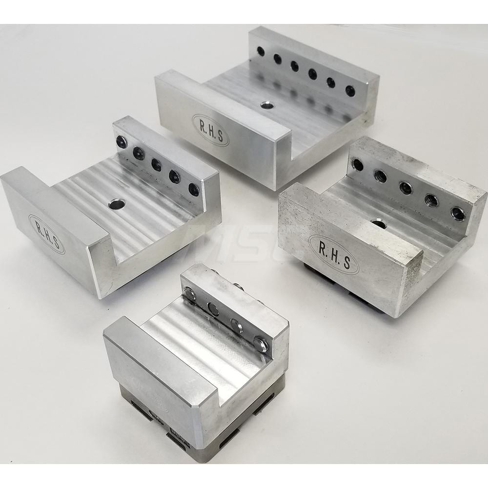 EDM Electrode Holders; System Compatibility: Macro; System 3R; Holder Size: U65; Maximum Electrode Size (mm): 65; Electrode Shape Compatibility: Square/Round; Material: Stainless Steel; Flushing Duct: No; With Plate: Yes; Hardened: Yes; For Use With: Syst