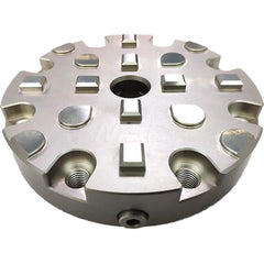 EDM Chucks; Chuck Size: 123mm x 31mm; System Compatibility: Macromagnum; System 3R; Actuation Type: Manual; Material: Stainless Steel; CNC Base: Yes; EDM Base: Yes; Clamping Force (N): 6000.00; Series/List: RHS Macro