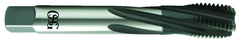 M24x3.0 5Fl D19 HSSE Spiral Flute Tap-Steam Oxide - Exact Industrial Supply