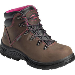 Work Boot: 6″ High, Leather, Steel Toe Medium Width, Non-Slip Sole