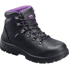 Work Boot: 6″ High, Leather, Steel Toe Wide Width, Non-Slip Sole