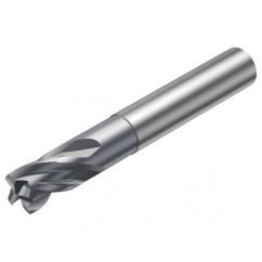 R216.24-10030DAI10G 1610 10mm 4 FL Solid Carbide End Mill - Corner Radius w/Cylindrical Shank - Exact Industrial Supply