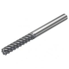 RA215.24-0850AAK06L 1620 3.175mm 4 FL Solid Carbide End Mill - Corner Radius w/Cylindrical Shank - Exact Industrial Supply