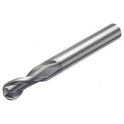 1B231-0318-XA 1620 3.18mm 2 FL Ballnose w/Cylindrical Shank - Exact Industrial Supply