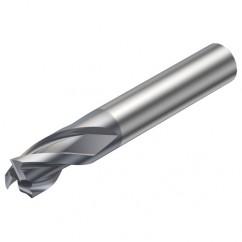 1P221-0380-XA 1630 3.8mm FL Straight Center Cut w/Cylindrical Shank - Exact Industrial Supply