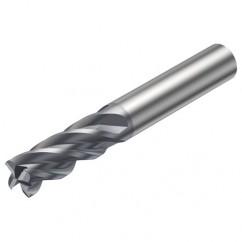 1P240-0550-XA 1630 5.5mm FL Straight Center Cut w/Cylindrical Shank - Exact Industrial Supply
