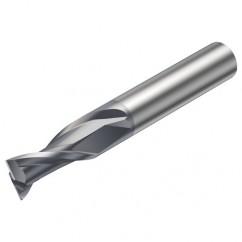 1P250-1400-XA 1630 14mm FL Straight Center Cut w/Cylindrical Shank - Exact Industrial Supply
